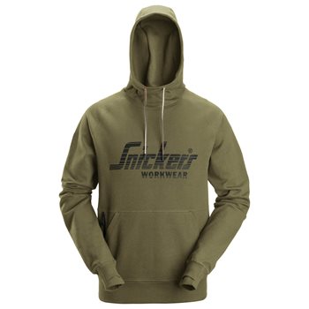 SNICKERS mikina Workwear s kapucí Bright, KHAKI