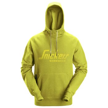 SNICKERS mikina Workwear s kapucí Bright, LIMET