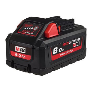 Milwaukee M18™ 8,0 Ah HIGH OUTPUT™ akumulátor (M18HB8)