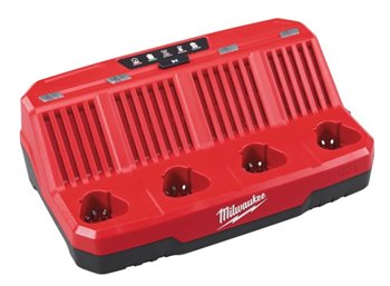 Milwaukee M12™ nabíječka s 4 porty (M12C4)